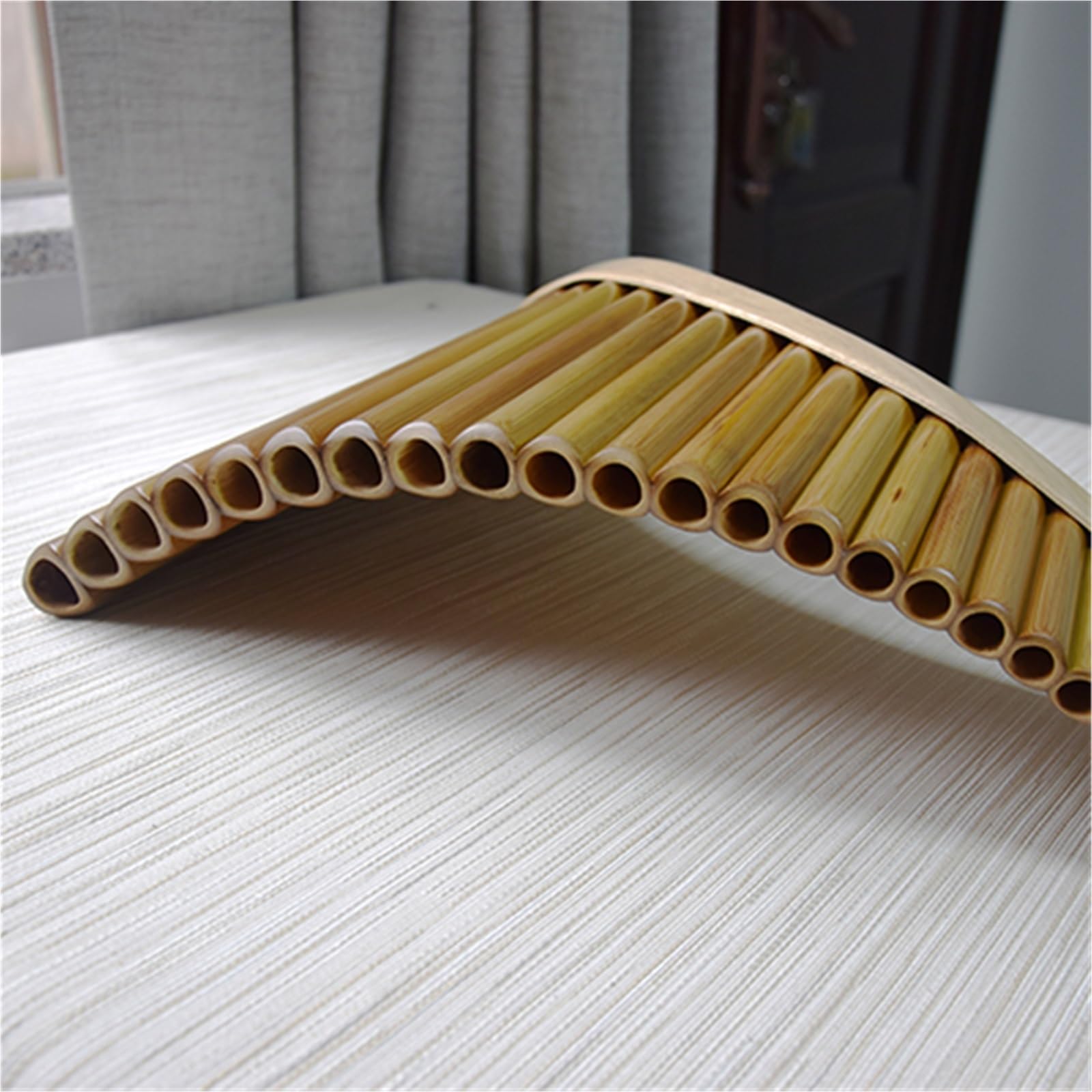 La Flûte De Pan Professionnel Performance Panpipe 25 Tubes Vernis G-tone C-tone Professional Tuning(G,R)