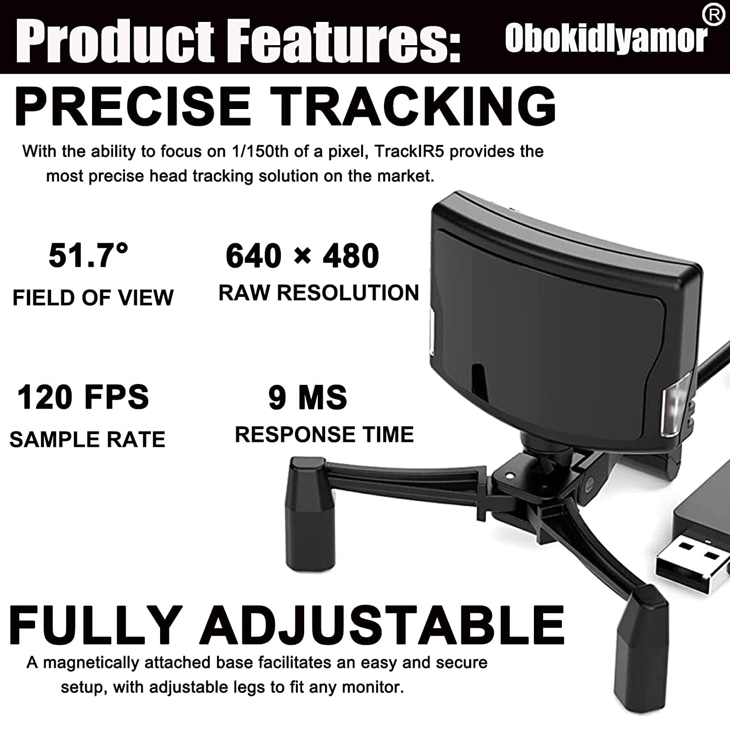 Amazon.com: TrackIR 5 Head Tracker Bundle Includes Optical Head