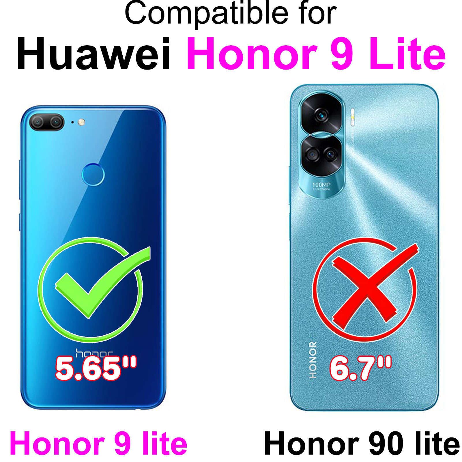 Custodia Honor 9A Con Portafoglio E Design Panda – Pelle PU Bianca, Funzione Supporto E Chiusura Magnetica