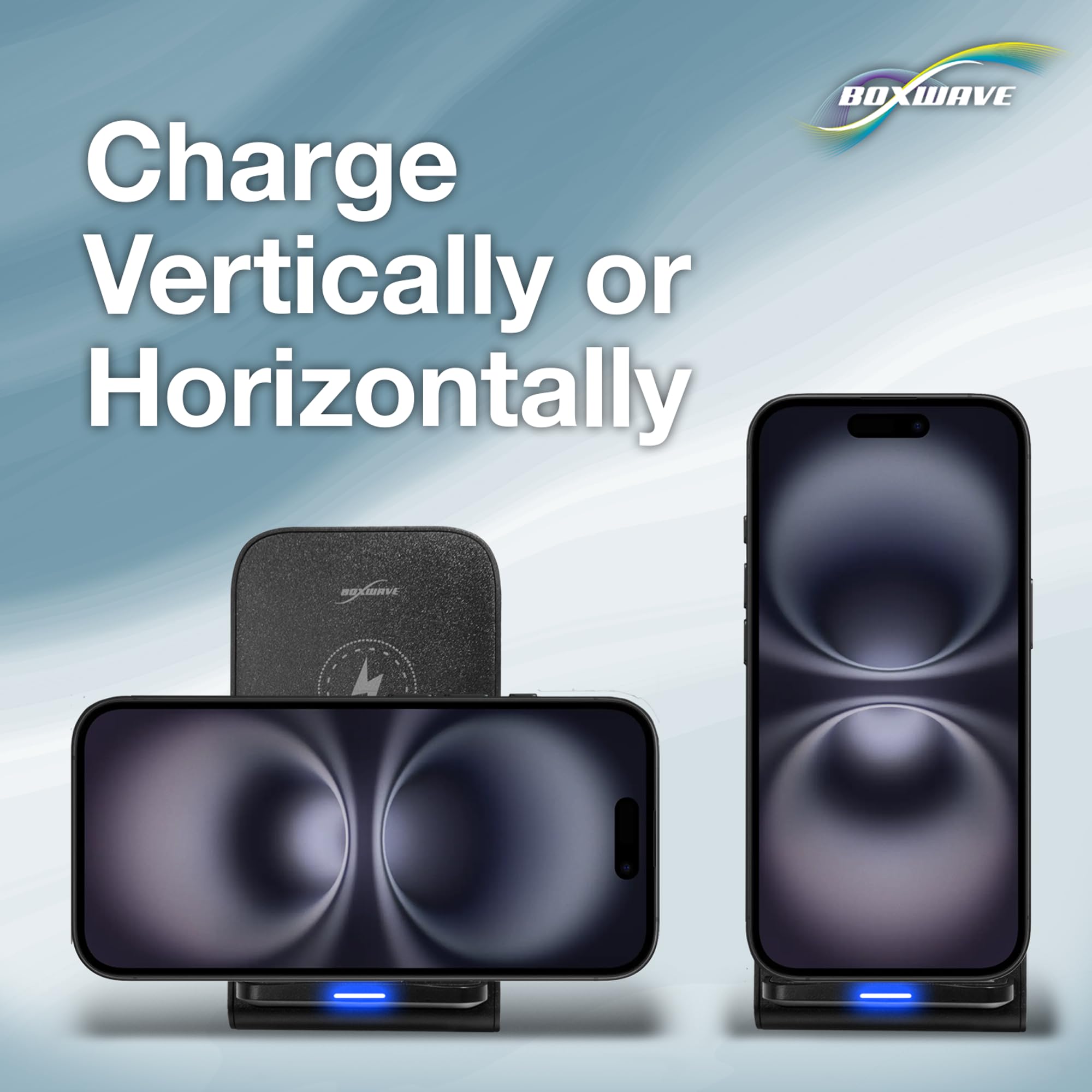 Carregador LG G8 ThinQ, BoxWave [suporte rápido sem fio] sem fio