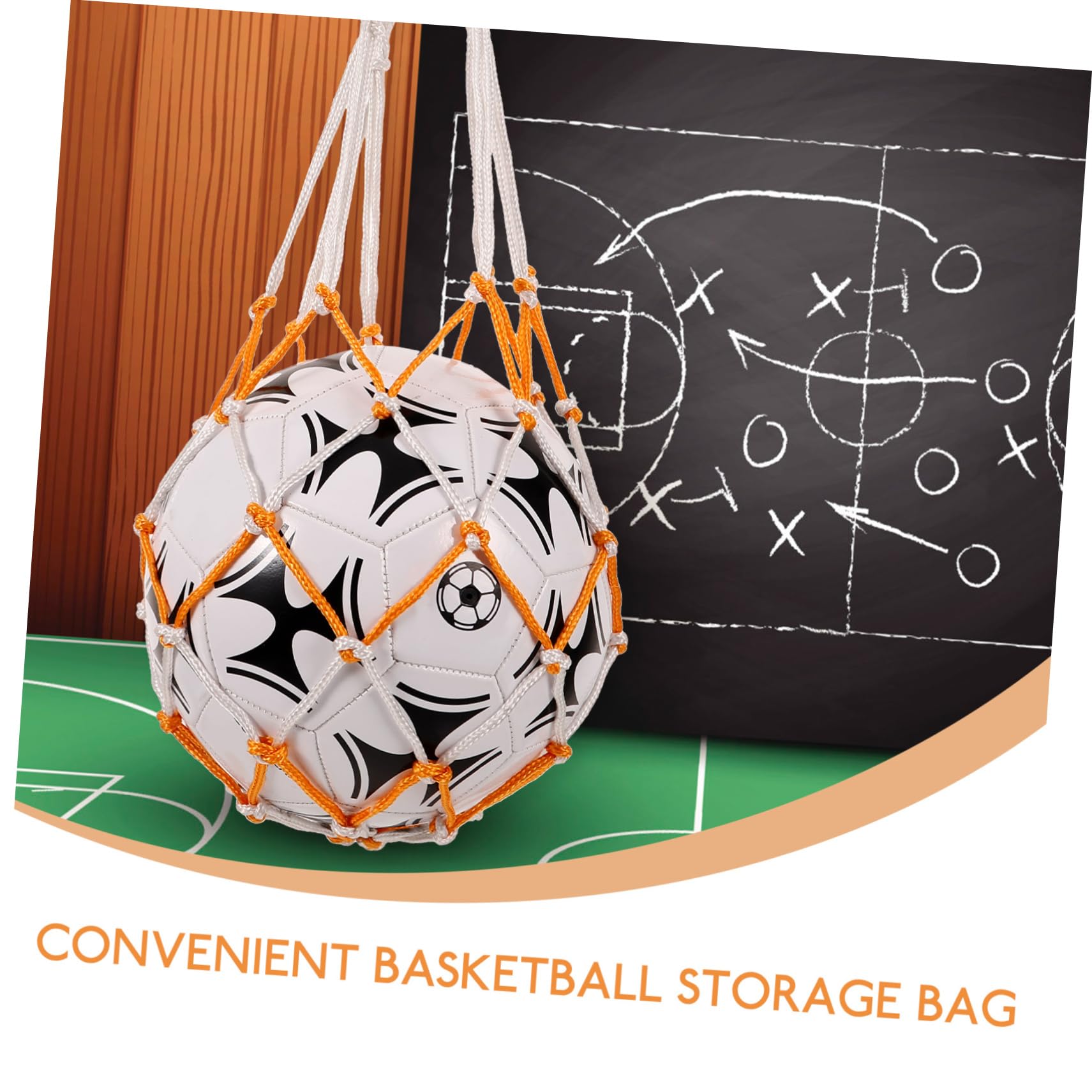 bolsa de balón， 3 uds bolsa de red contenedor de fútbol red de malla de baloncesto organizador de bolas de interior bolsa organizadora de malla bolsa de transporte de baloncesto bolsa de baloncesto
