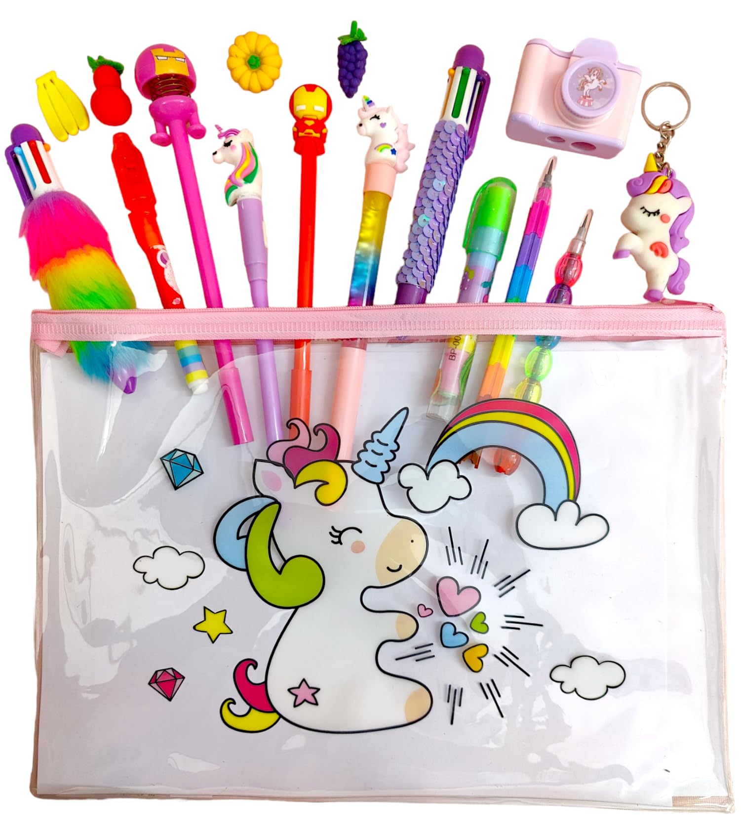 TERA 13 Return Gfts for Girls Unicorn Folder for Girls (Pack of 13 Items) Unicorn Theme Stationary Items for Kids Pen Pencil Eraser Sharpener for Girls Unicorn Combo for Girls (B08411M11L) Amazon Price History, Amazon Price Tracker