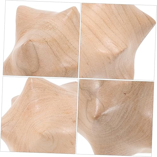 Miniatura 5 de PLAFOPE Bola de madera 1 par bolas prácticas bolas de masaje prácticas bolas de masaje suaves bolas de masaje de palma bola de masaje bolas de