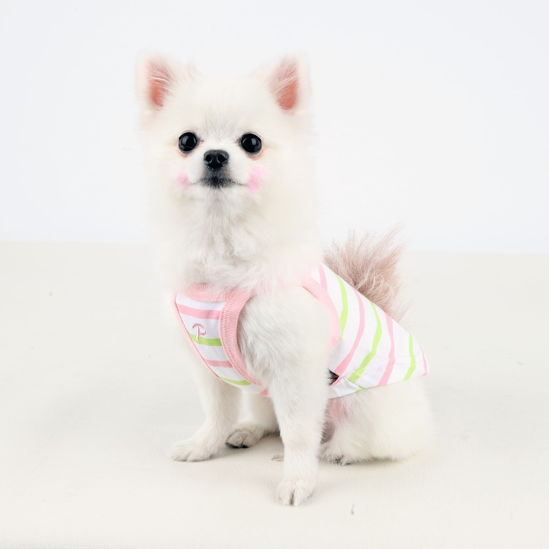 Puppia Moby Dog T-Shirt, Small, Pink - Image 4