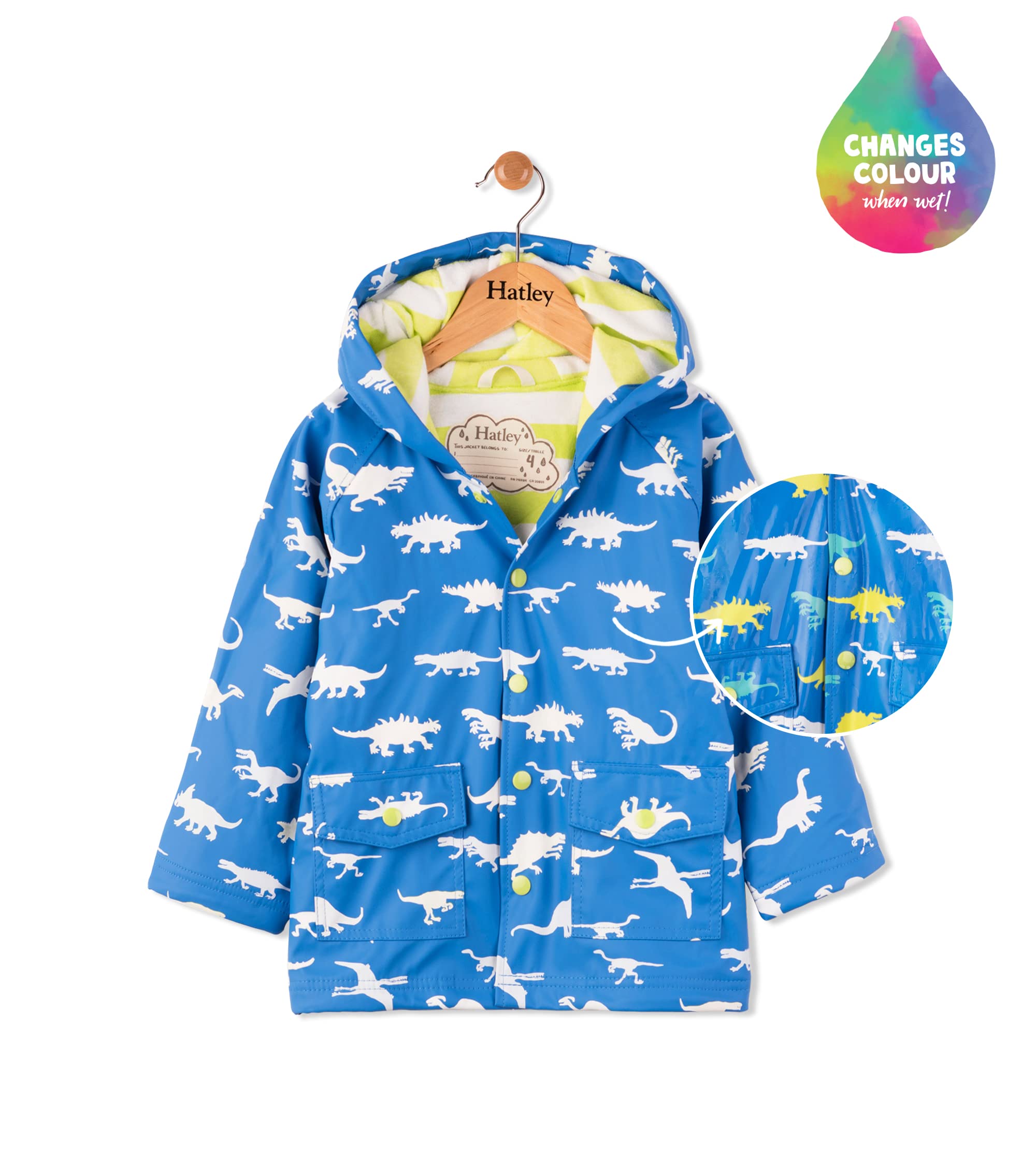 Hatley Jungen Printed Rain Jacket Regenmantel