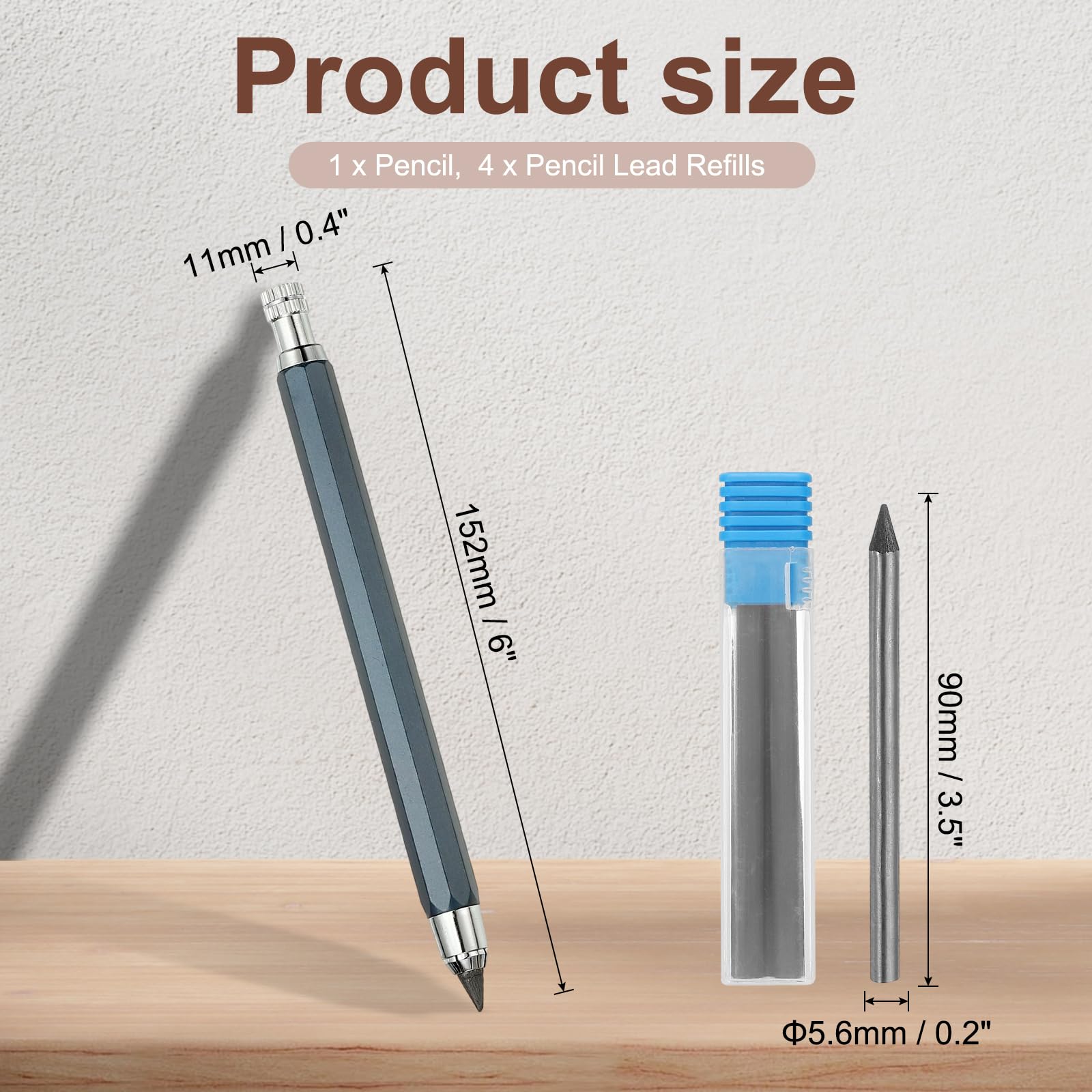 PATIKIL 5.6mm Mechanical Carpenter Pen - Image 2