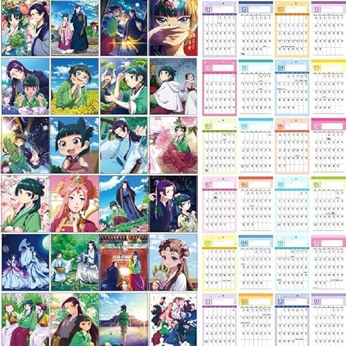 Die Tagebücher Der Apothekerin 2026-2027 Adventskalender Apothecary Diaries Biennale Tischkalender Kalender, Anime Figuren Schöne Illustration, Mehrfarbig