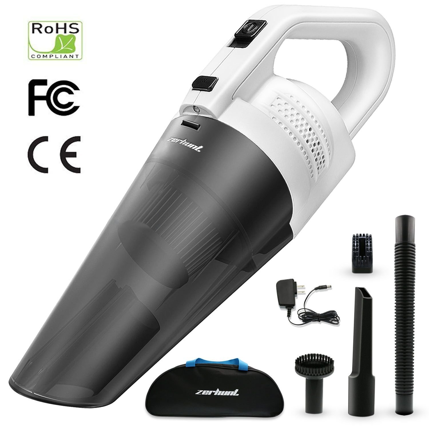 Zerhunt Cordless Handheld Vac Cleaner 