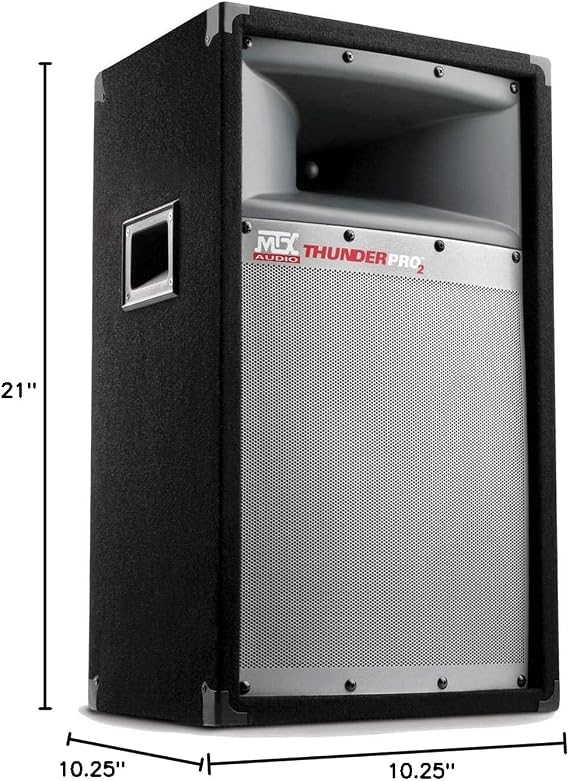 MTX Audio Pro 2 TP1100 200 Watt 10 DJ PA Studio Monitor Speaker