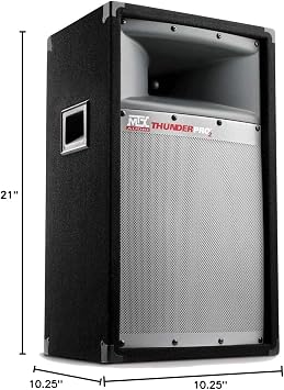 MTX Audio Pro 2 TP1100 200 Watt 10 DJ PA Studio Monitor Speaker