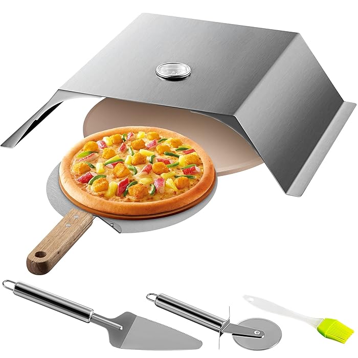 Buy VEVOR Pizza Oven Kit, Stainless Steel Grill Pizza Oven, Pizza Maker