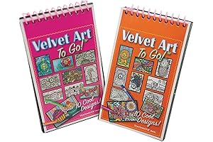 Velvet Art to Go! Coloring Page