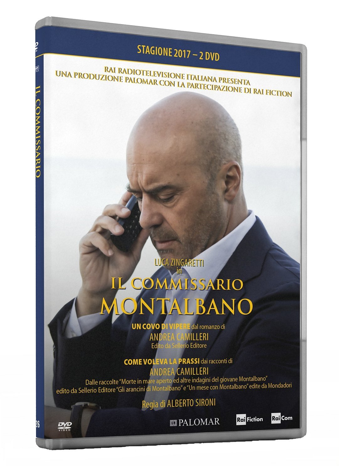il commissario montalbano - season 2017 (2 dvd) box set dvd Italian Import [DVD]