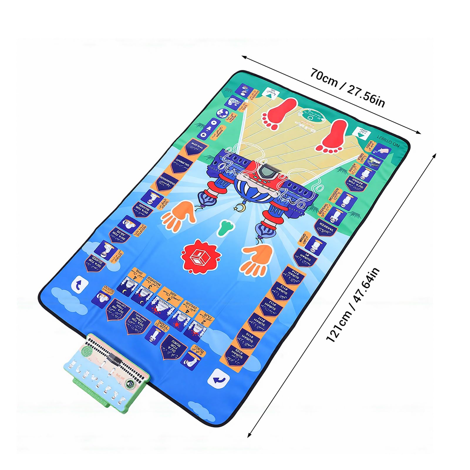 Intelligente Spielteppich für, Zweisprachige Lernmatte, für Kinderzimmer