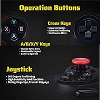 Vista 5 de Yoidesu X3 Gaming Controller for Android for IOS Mobile Phone TV Computer CP VR, Dual Vibration Wired BT Game Remote Gamepad Joystick with Built in