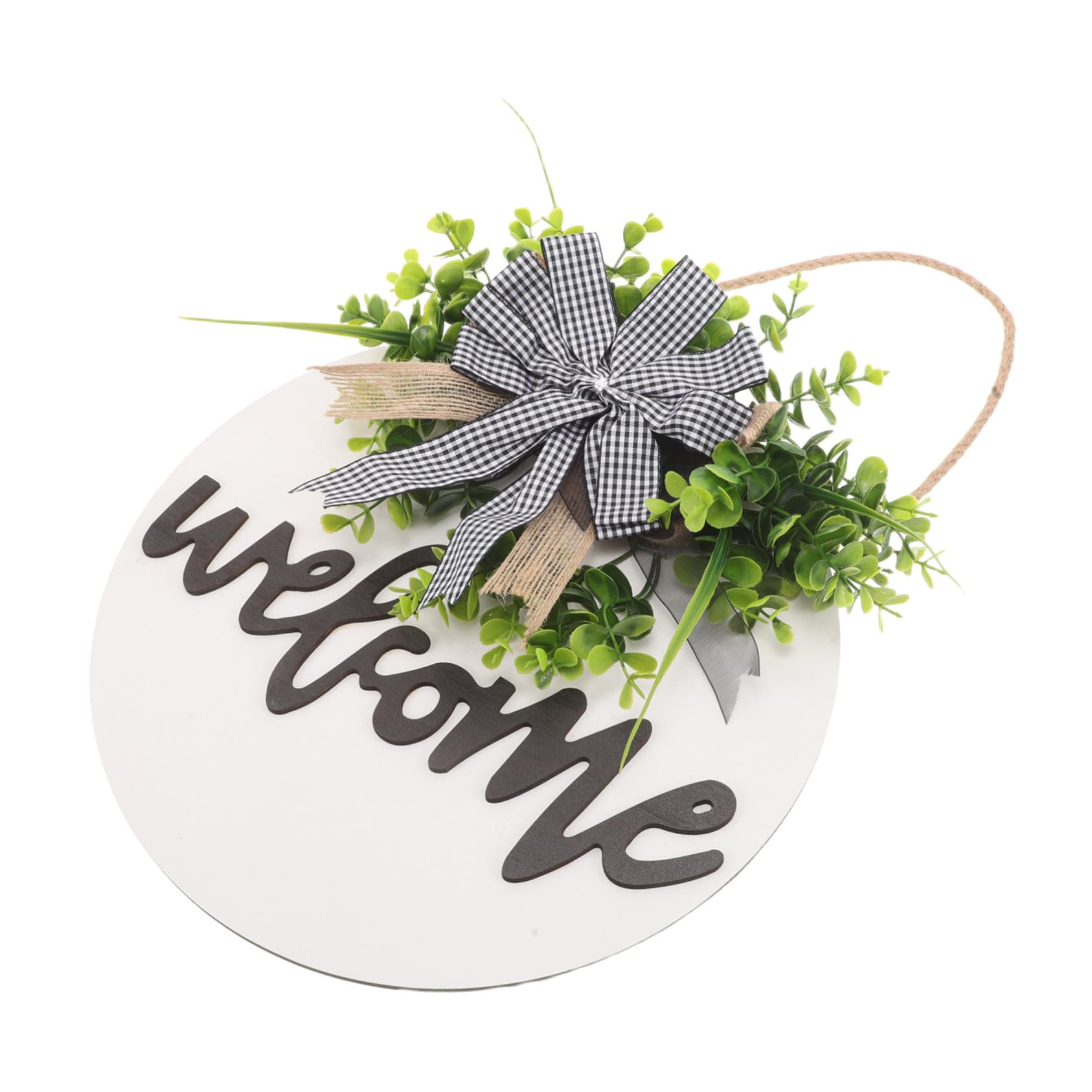 Couronne de porte décorative pour embellir facilement une entrée extérieure