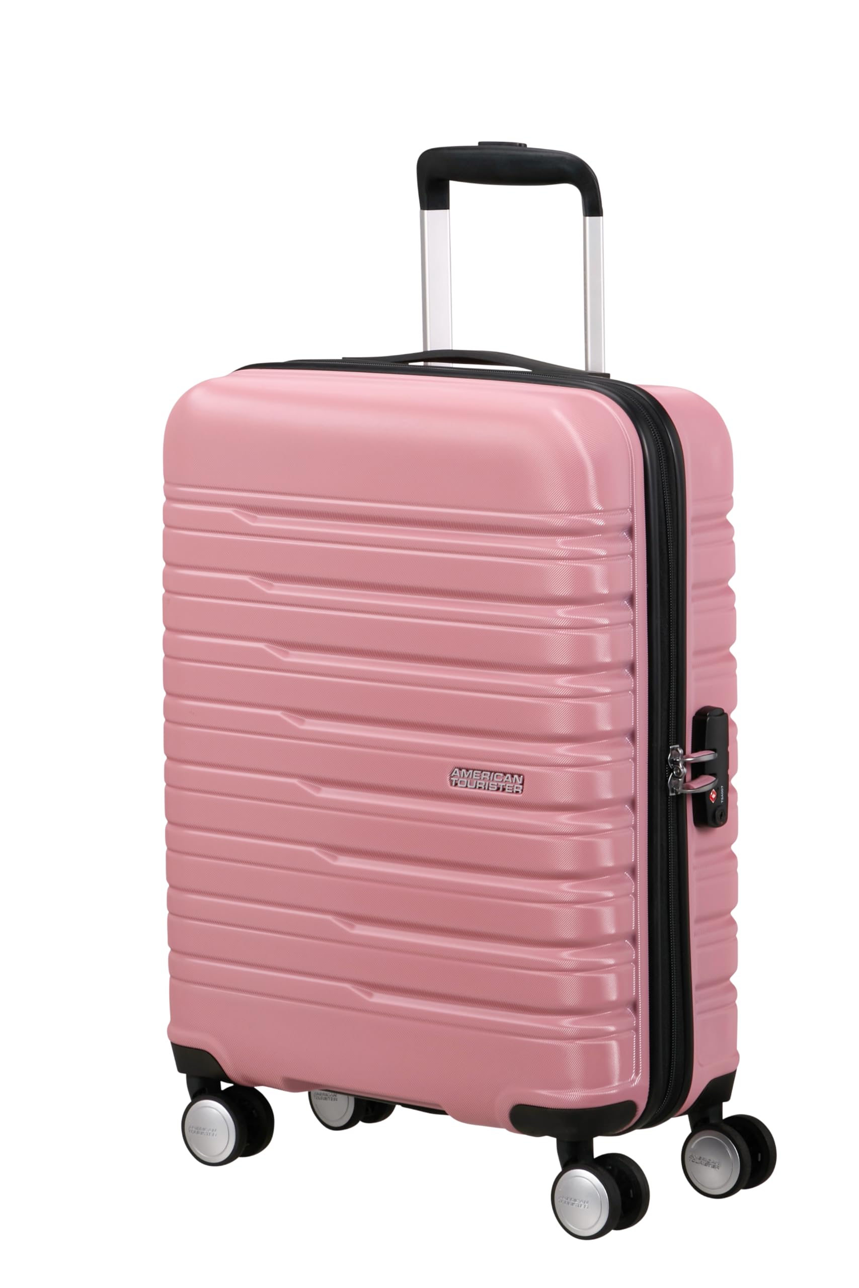 American Tourister Flashline - Spinner S, Hand Luggage, 55 cm, 34 L, Purple Pink (Purple Pink)