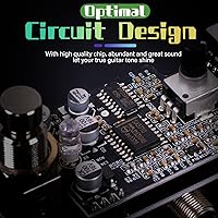 Vista 5 de Pedal de efectos de guitarra eléctrica del compresor, Lotkey Mini tipo DC 9V True Bypass