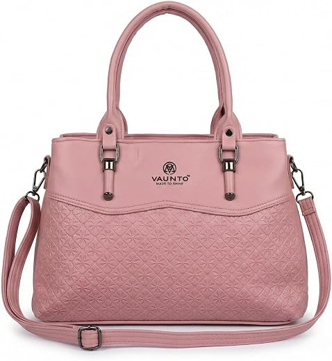 Vaunto Women’s Handbag | Stylish PU Leather Ladies Purse with Spacious 5 Compartments (2 Pockets) | Trendy Shoulder Bag fo...