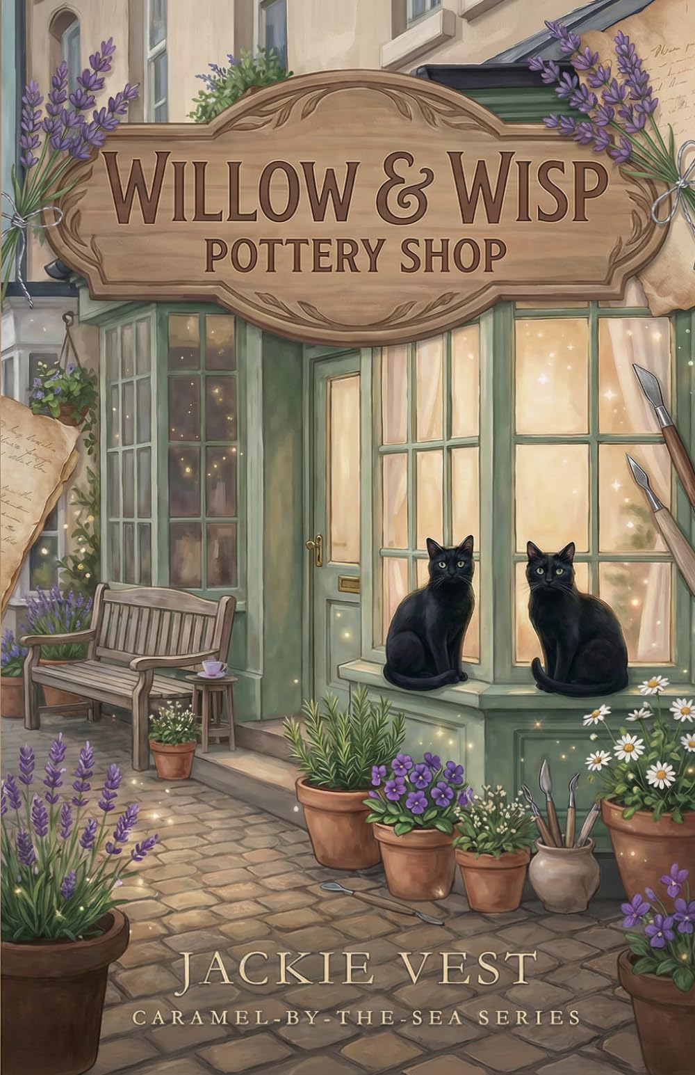 Willow & Wisp Pottery Shop: Caramel-by-the-Sea Series