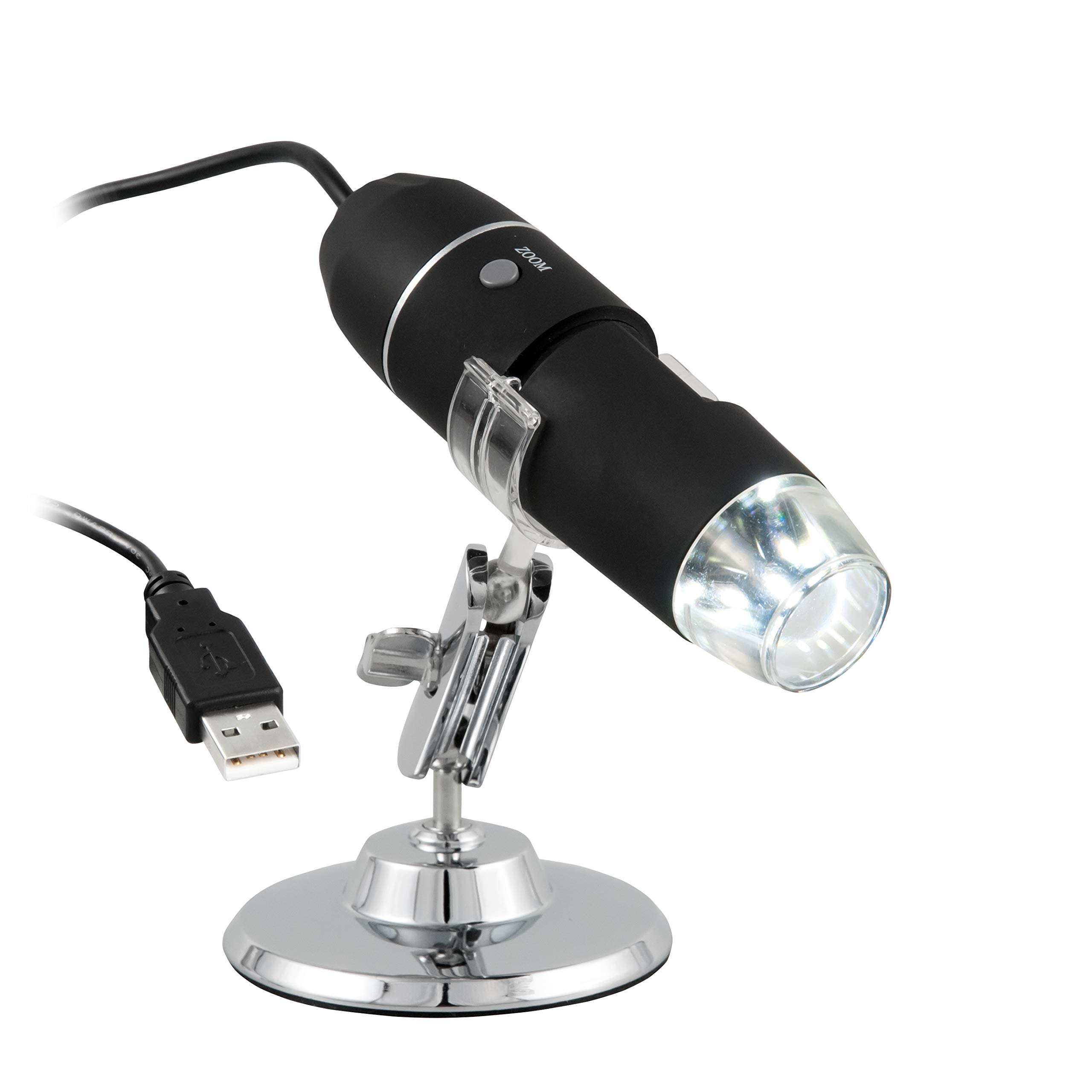 Microscopio con interfaz USB hasta 800 aumentos / LED alto brillo / Zoom digital PCE-MM 800 PCE Instruments