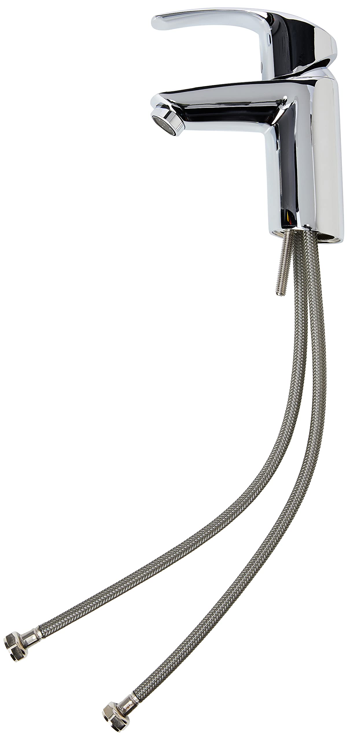 GROHE 3246720L Eurosmart Basin Tap with Smooth Tap Body, Universal 