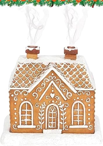 Miniatura 1 de Quemador de incienso de casa de jengibre, quemador de incienso de cabaña de Navidad, soporte para palo de incienso, soportes de incienso para