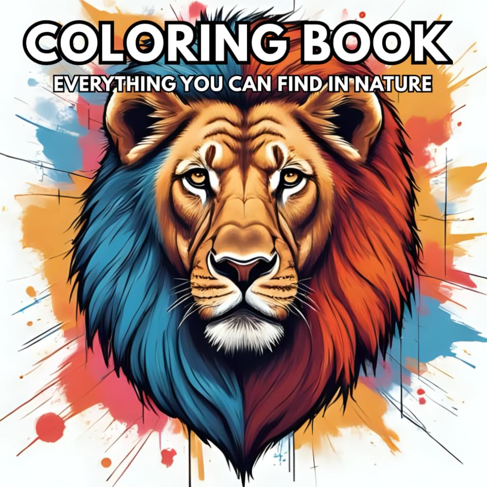Mandala Animals Coloring Book: A Stunning Collection of 50 Intricate Designs for Relaxation, Stress Relief, and Creative Expression