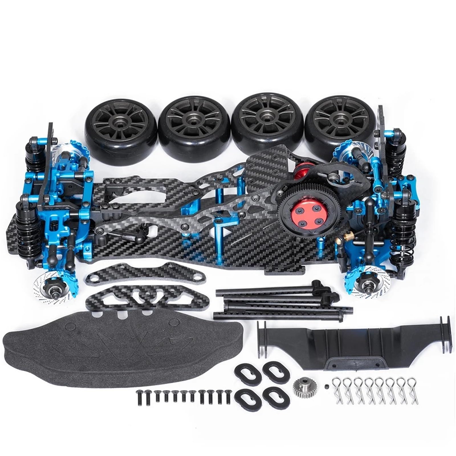Per Sakura D5 1/10 Lega CF Per Mini MR Telaio Set RC Drift Modello Di Auto Aggiornamento Parti Ricambio Accessori Giocattoli Rc