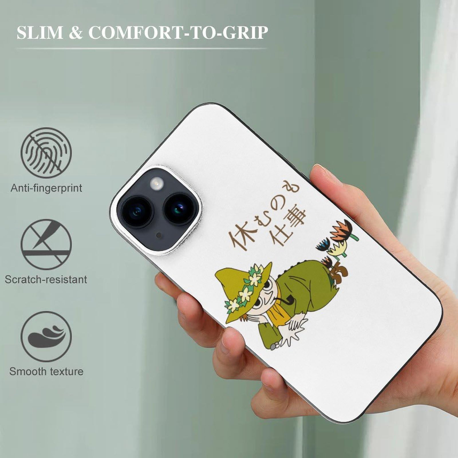 Amazon.co.jp: ムーミン スナフキン いPhone12ケース TPU 全機種