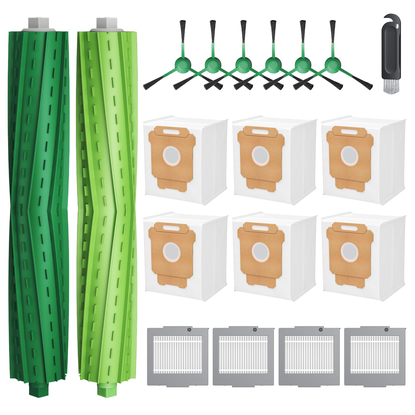 Amazon.com: 19-Pack Replacement Parts for iRobot Roomba Plus 504