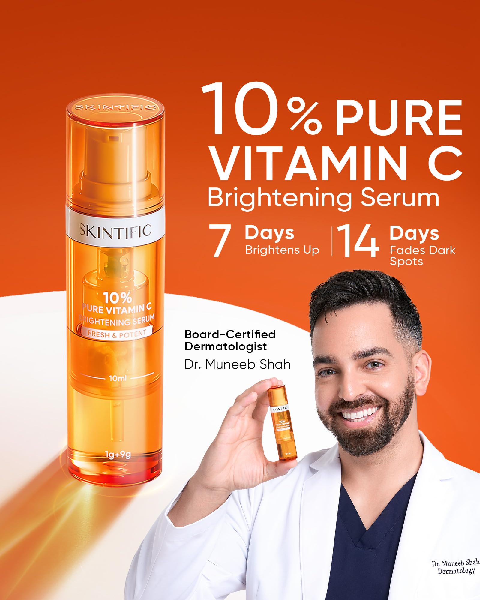 Amazon.com: SKINTIFIC Radiance Booster Serum Spray, Hydrating Face