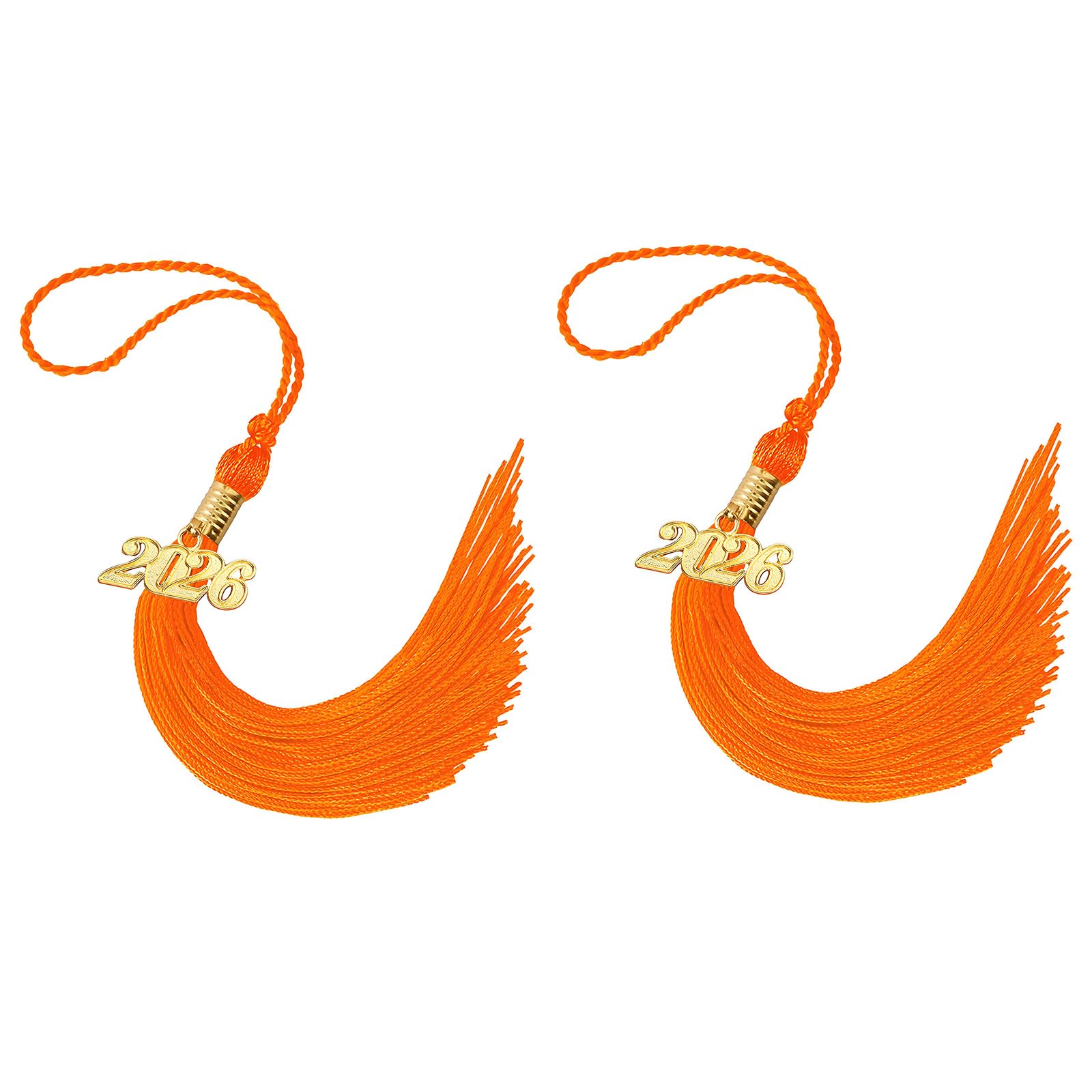 Tsophreniq Commencement Tassels 2026 Featuring Easy Attachment for Ceremony Decor Polyester Cap Tassels