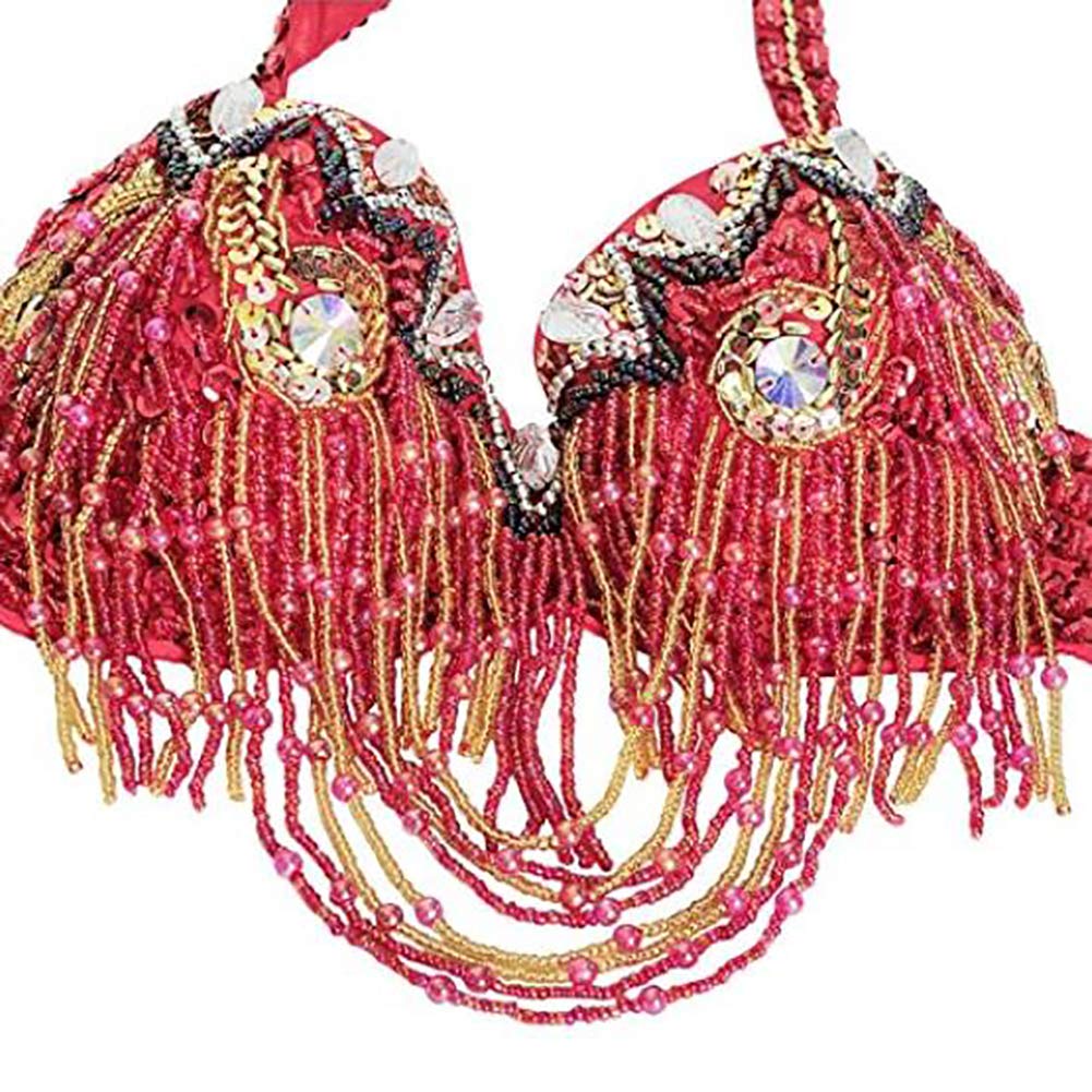 ROYAL SMEELA Bauchtanz kostüm Damen Bauchtanz BH gürtel Rock Strass Sexy Kleid Flamenco Rock BH Gürtel Maxirock Anzug Karneval Bauch tanzen Kleidung bauchtänzerin kostüm für Frauen Bauchtanz Set