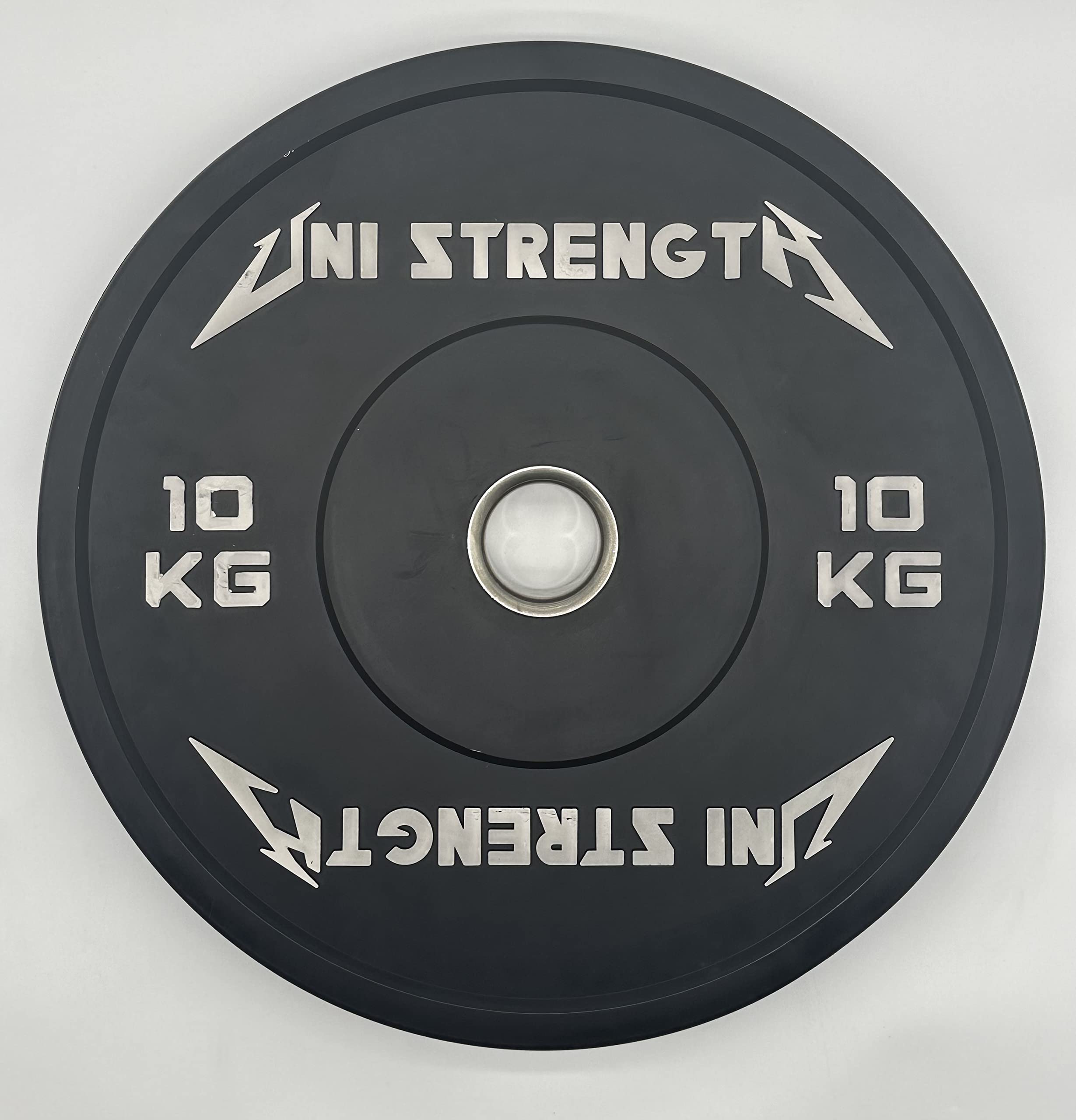 Dischi Bumpers Olimpico 50 mm 10 Kg x 2 | UNI STRENGTH (20 Kg)