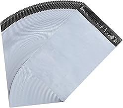 Chiluxendo Shipping bags, vintage shipping envelopes, plastic bag, clothing packaging, self-adhesive packages, opaque, resistant and safe, for shipping clothes, shoes, accessories, etc., L,