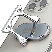 Vista 10 de Soporte de anillo para teléfono con mango de 3 dedos, cómodo y delgado, de metal duradero, ideal para soportes magnéticos de auto 4 en 1