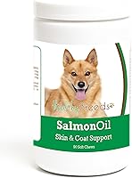 Vista 78 de Healthy Breeds Golden Retriever - Aceite de salmón masticable suave, 90