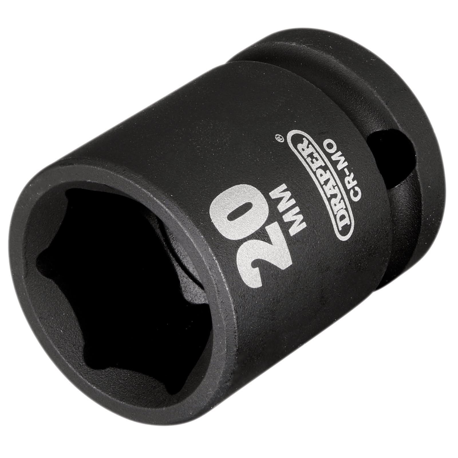 Draper 20184 Draper Hi-TORQ Impact Socket 1/2"" Sq Dr 20mm