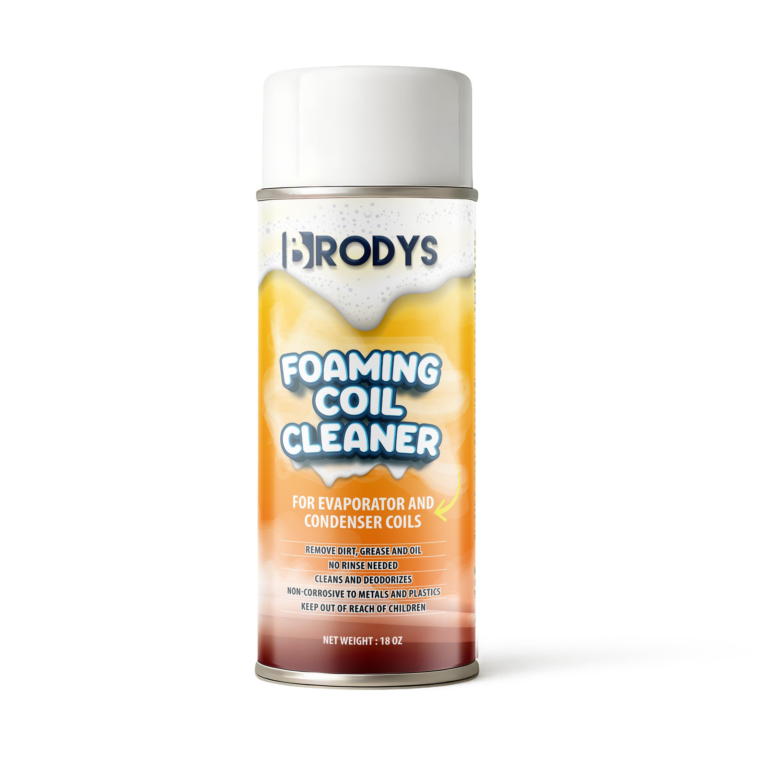 BRODYS Foaming AC Coil Cleaner 18oz