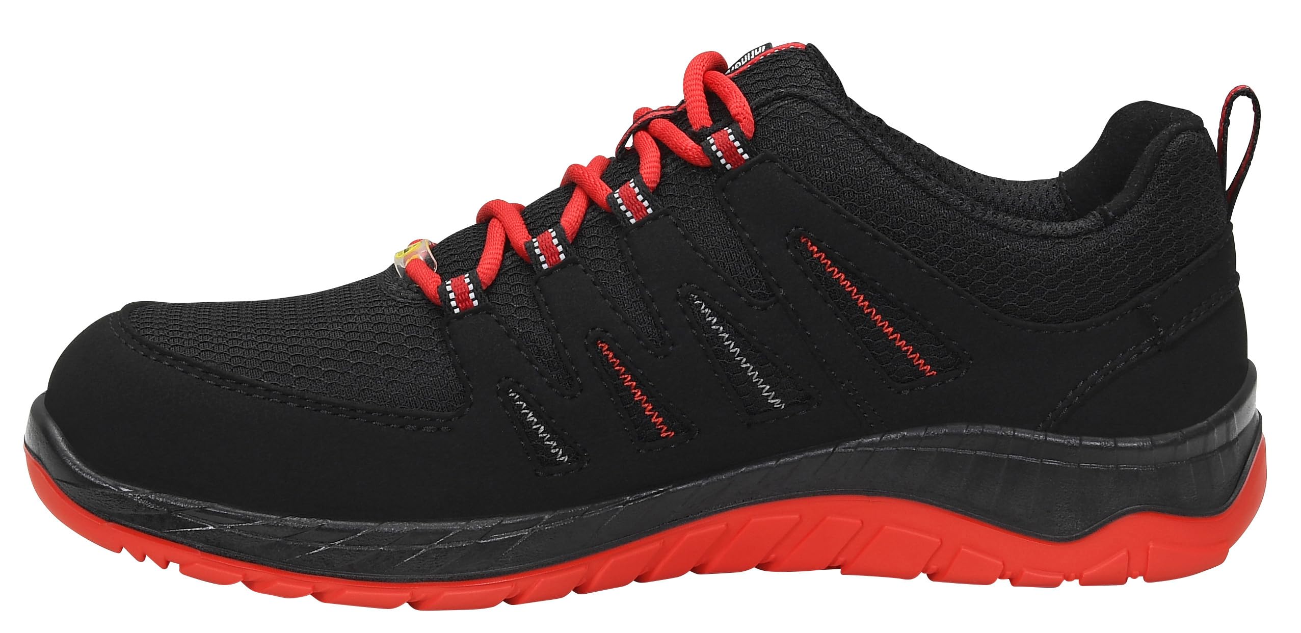 ELTEN Maddox Black-Red Low ESD S3 Zapato industrialUnisex Adulto