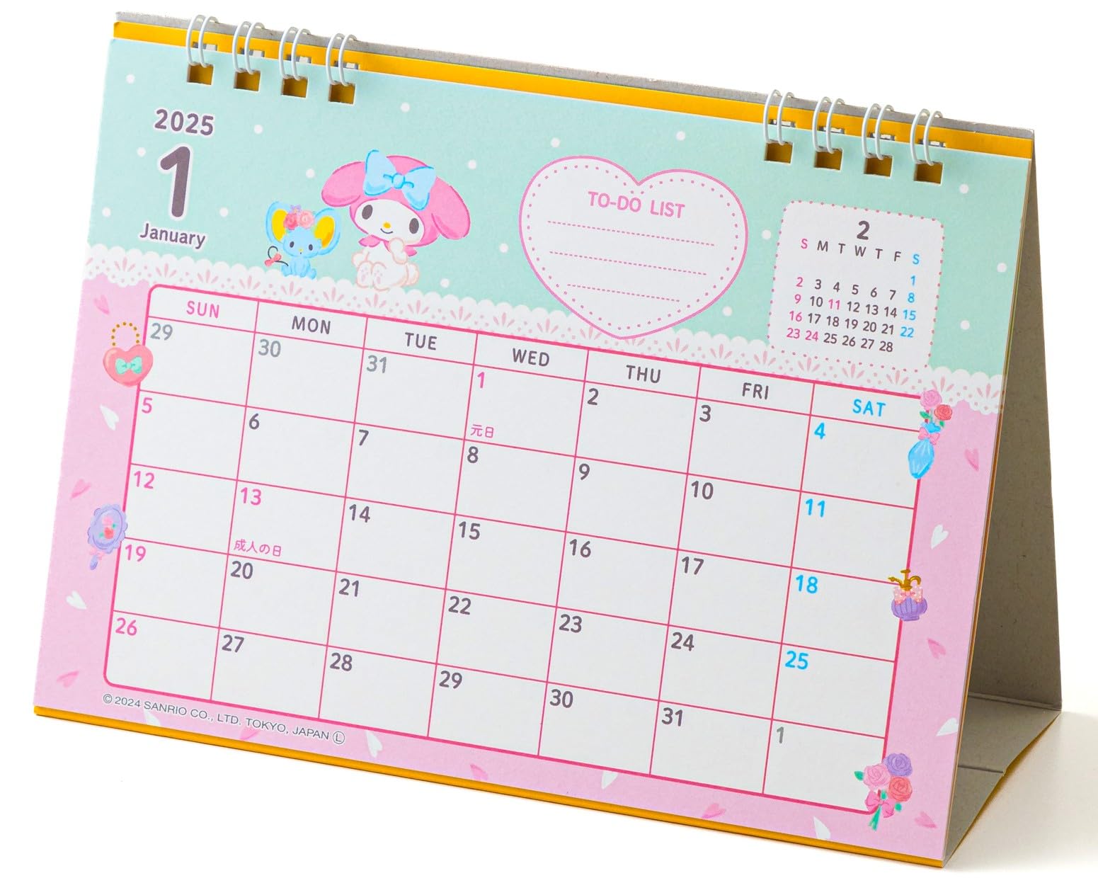 Amazon | カレンダー 2025年 卓上カレンダー キャラクター マイ  