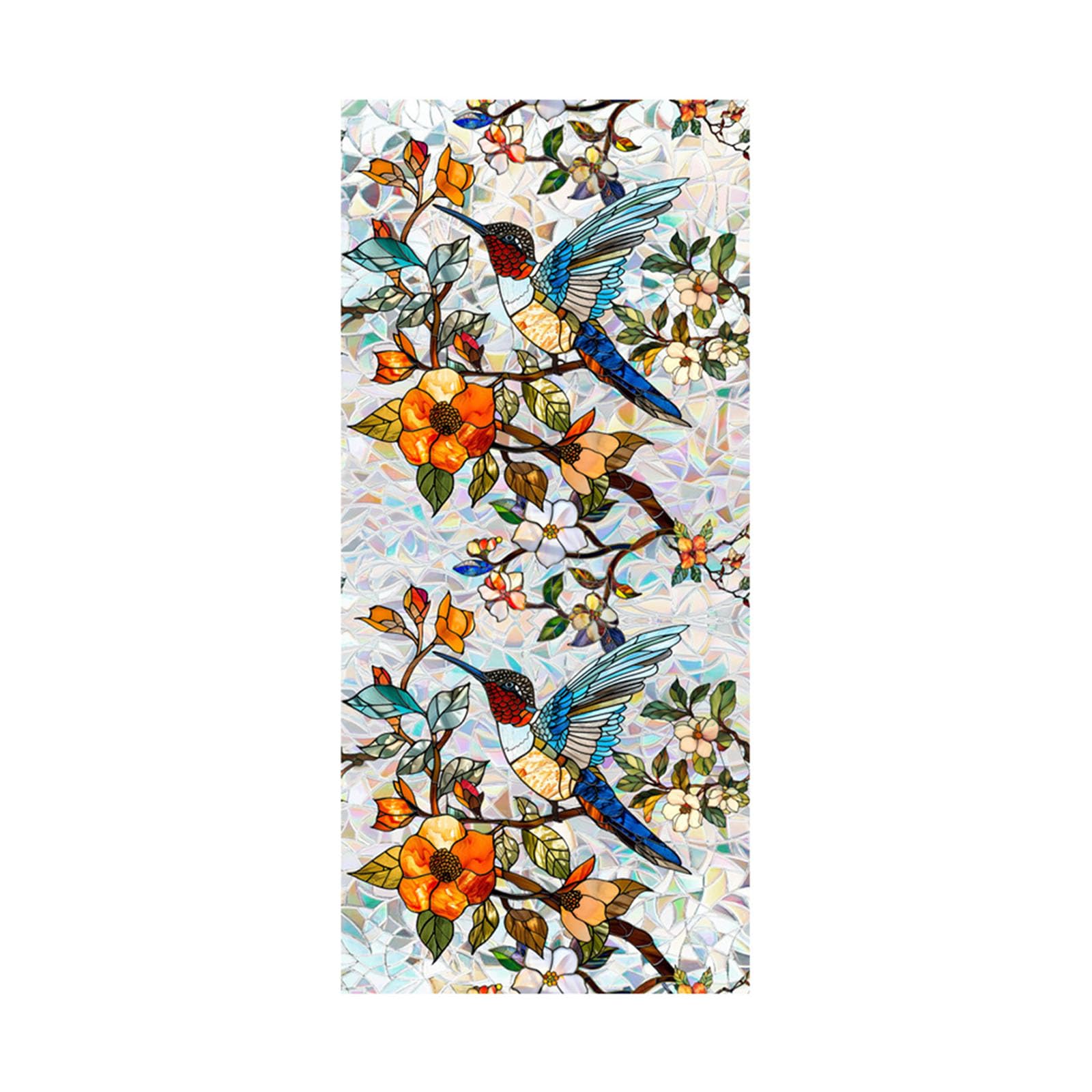 Mllepjdh Xcbl033 Avian Theme Sunroof Sticker Easy Setup 100X43cm Privacy Window Cling