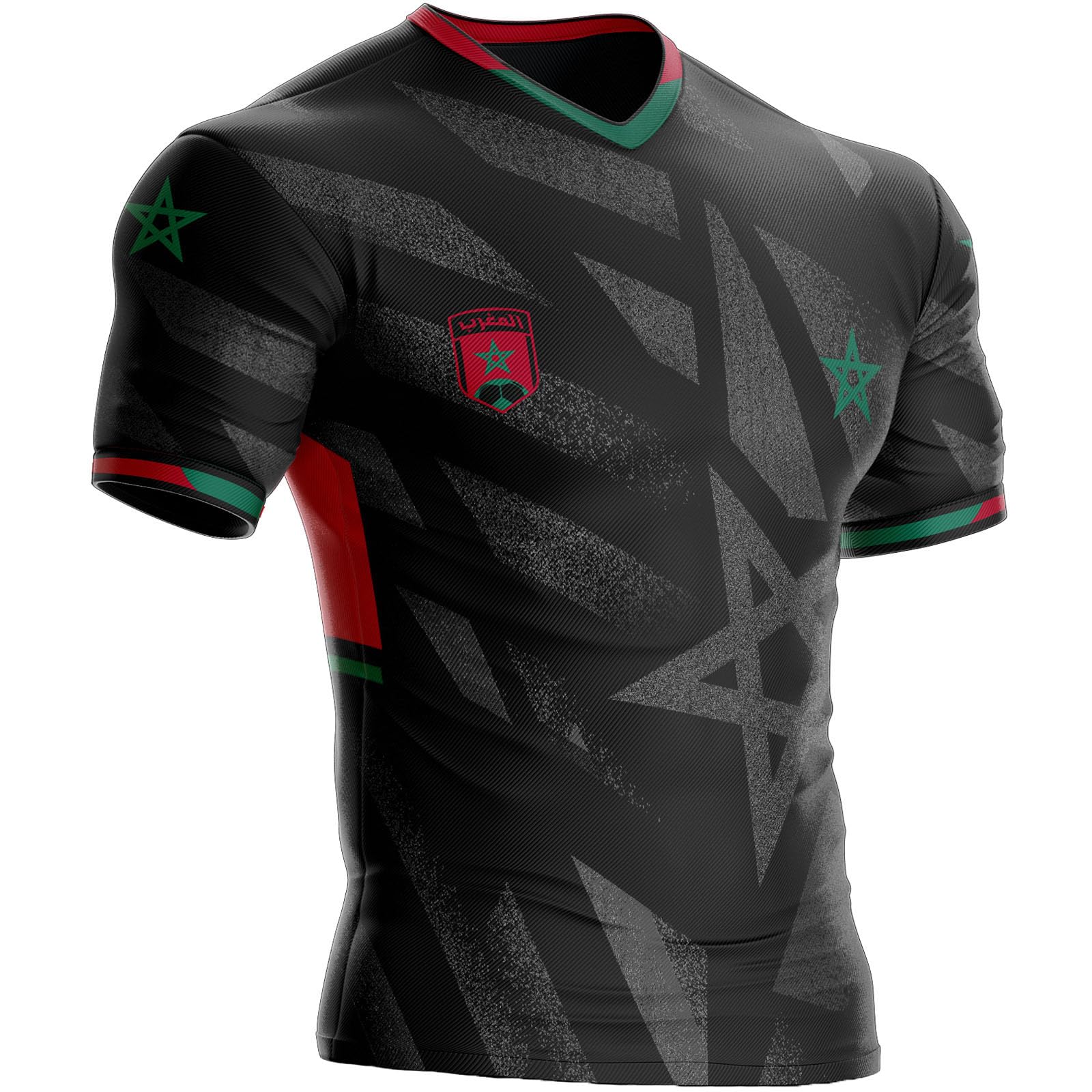Maglia Marocco MC-64 Calcio Bandiera Marocchina