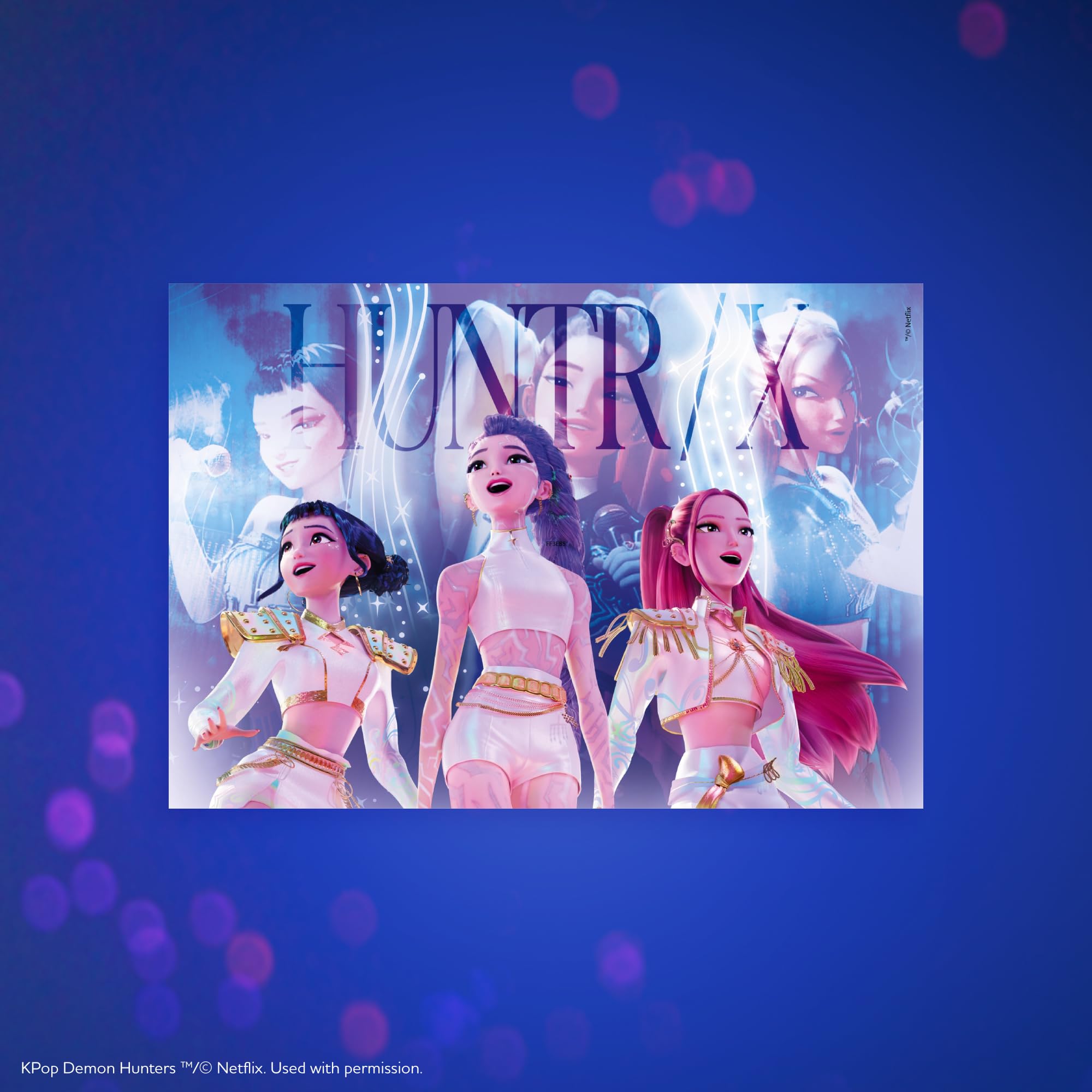 Clementoni - Puzzle per Bambini 104 Pezzi Supercolor, per Bambini 6+ Anni, Illustrazione con Personaggi della Serie K-pop Demon Hunters, Idea Regalo, Made in Italy, 38x27 cm, 21762 - 3