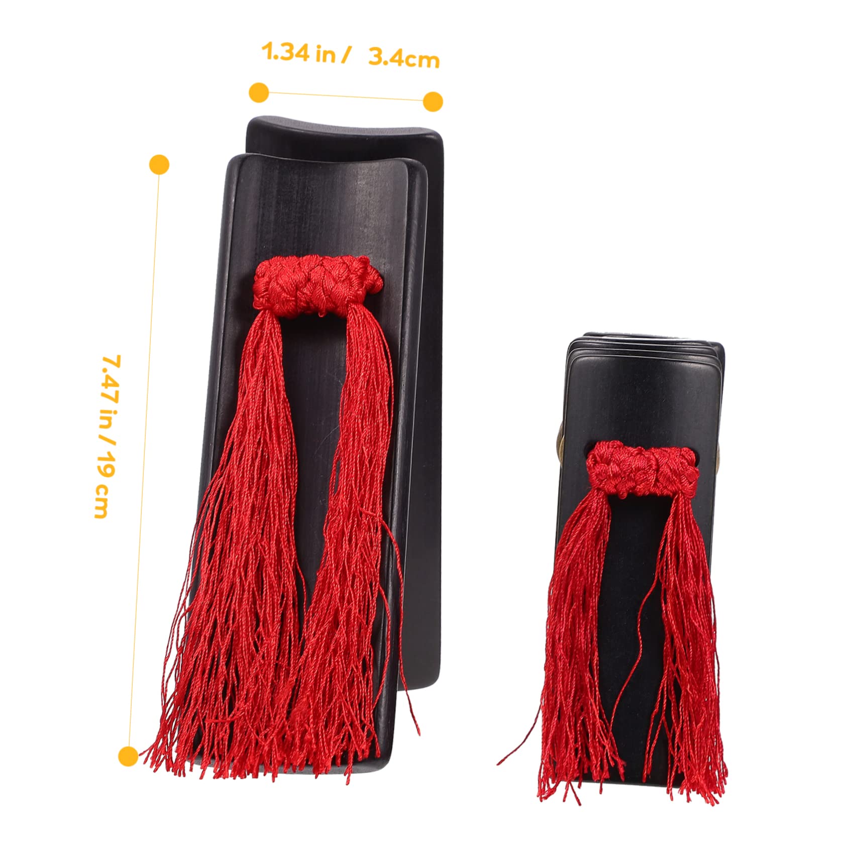 ifundom Portable Chinese Musical Instrument Hand Percussion Tradition Music