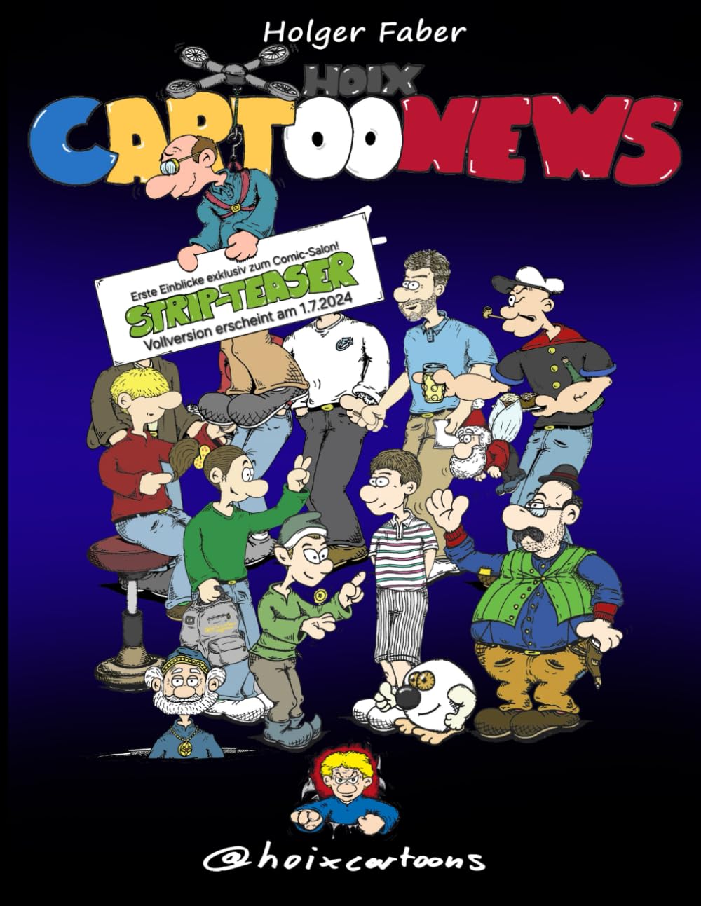 Hoix CArtooNews 1 Strip-Teaser