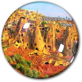 Turkey Cappadocia Fridge Magnet Refrigerator Stickers Decorative Magnet Travel Souvenir Crystal Glass