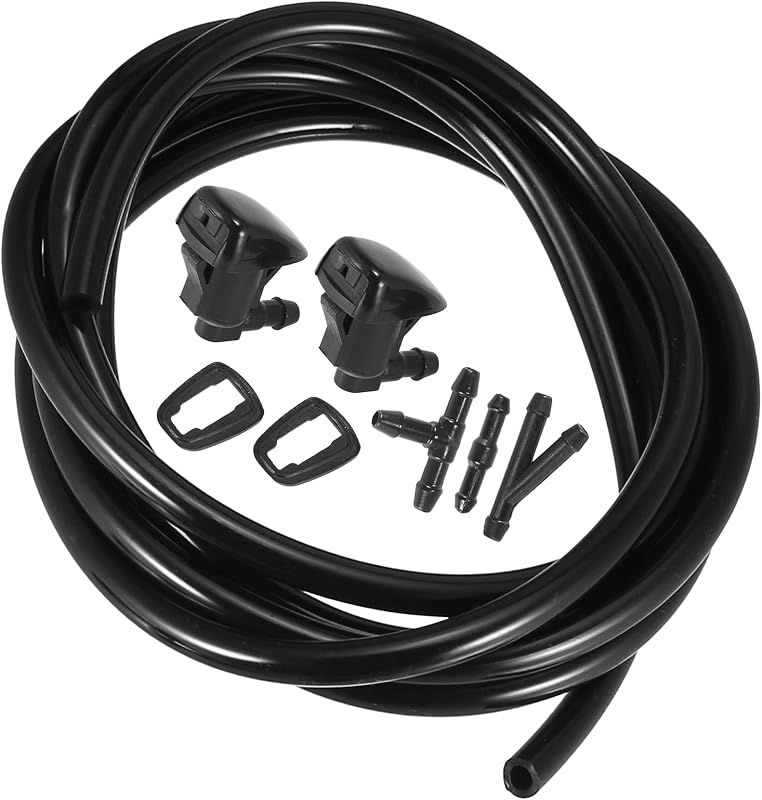 Kit de esguichos do lavador do para-brisa dianteiro Motoforti para Chevrolet Malibu, Saturn Aura e Pontiac G6 – 8 peças