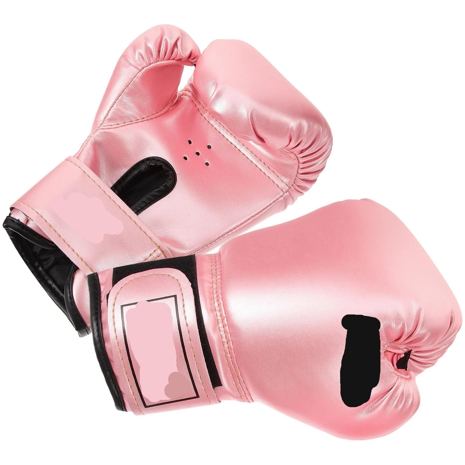 Guantone Da Boxe Guanti da boxe rosa, fornitura for allenamento, sparring, kickboxing, sandbag, guantoni portatili